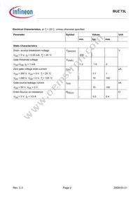 BUZ73L Datasheet Page 2