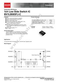 BV1LB085FJ-CE2 Datasheet Cover