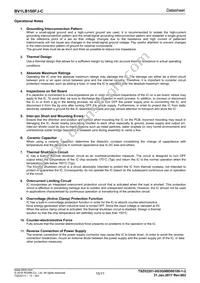 BV1LB150FJ-CE2 Datasheet Page 15