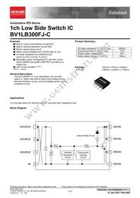 BV1LB300FJ-CE2 Datasheet Cover