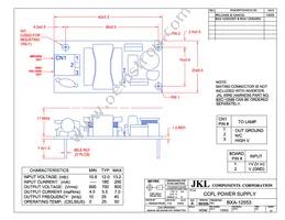 BXA-12553 Datasheet Cover