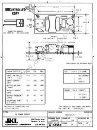 BXA-501/KIT Datasheet Cover