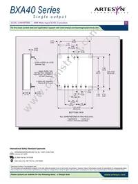 BXA40-48S2V9-SM Datasheet Page 3