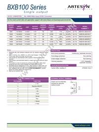 BXB100-48S3V3FHT Datasheet Page 2