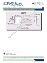 BXB100-48S3V3FHT Datasheet Page 3
