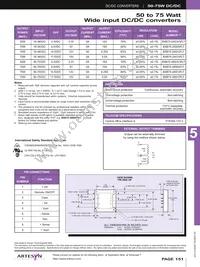 BXB75-48S3V3FHT Datasheet Page 2
