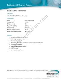 BXRA-17E4000-H-00 Datasheet Cover