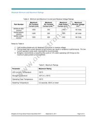 BXRA-W1800-00S0G Datasheet Page 9