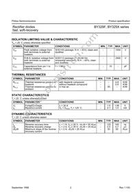 BY329X-1200 Datasheet Page 2