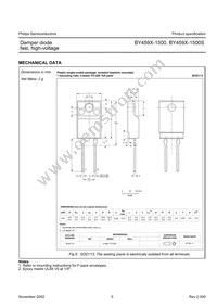 BY459X-1500S Datasheet Page 5