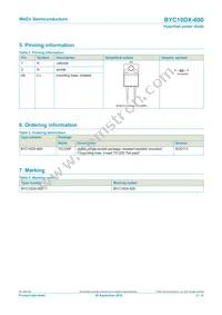 BYC10DX-600 Datasheet Page 2