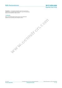 BYC10DX-600 Datasheet Page 11
