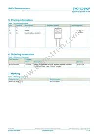 BYC10X-600PQ Datasheet Page 2