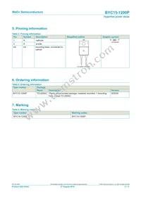 BYC15-1200PQ Datasheet Page 2