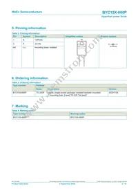 BYC15X-600PQ Datasheet Page 2