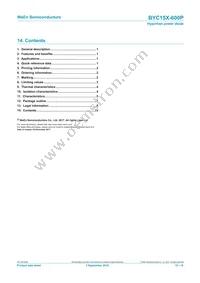 BYC15X-600PQ Datasheet Page 10