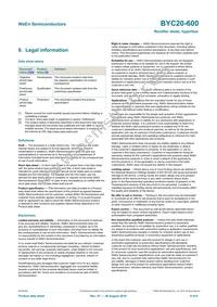 BYC20-600 Datasheet Page 8