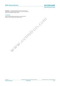 BYC20D-600PQ Datasheet Page 9