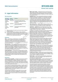 BYC20X-600 Datasheet Page 8