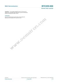 BYC20X-600 Datasheet Page 9