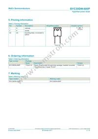 BYC30DW-600PQ Datasheet Page 2