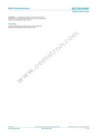 BYC30X-600P Datasheet Page 9