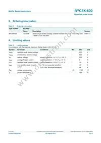 BYC5X-600 Datasheet Page 2