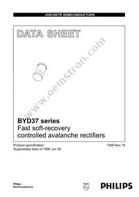 BYD37M Datasheet Cover
