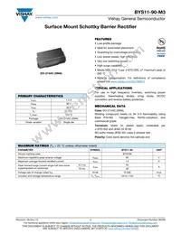 BYS11-90-M3/TR3 Datasheet Cover
