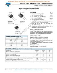 BYS459F-1500E3/45 Datasheet Cover