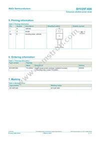 BYV25F-600 Datasheet Page 2