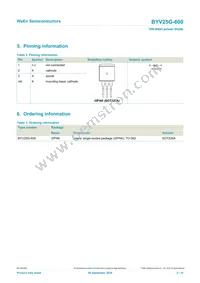 BYV25G-600 Datasheet Page 2