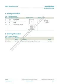 BYV29G-600 Datasheet Page 2