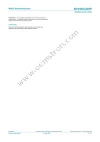 BYV29G-600PQ Datasheet Page 9