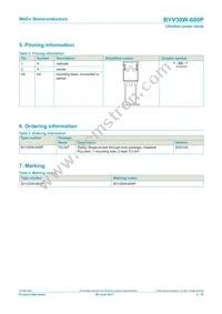BYV30W-600PQ Datasheet Page 2