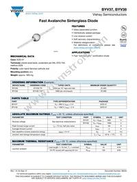 BYV37-TR Datasheet Cover