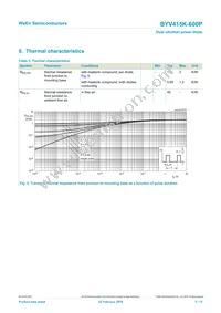 BYV415K-600PQ Datasheet Page 5