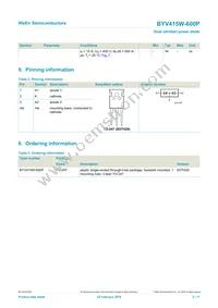 BYV415W-600PQ Datasheet Page 2