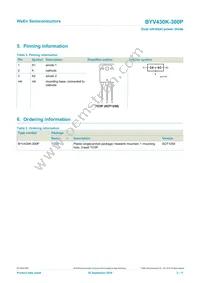 BYV430K-300PQ Datasheet Page 2