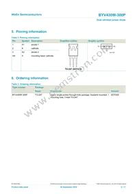 BYV430W-300PQ Datasheet Page 2