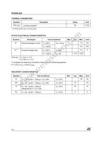 BYW98-200 Datasheet Page 2