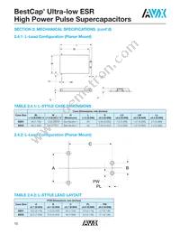 BZ125A105ZAB Datasheet Page 11