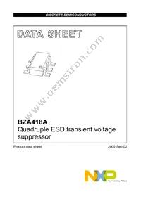 BZA418A Datasheet Page 2