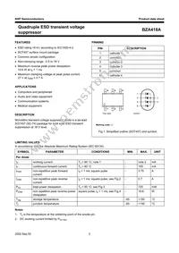 BZA418A Datasheet Page 3