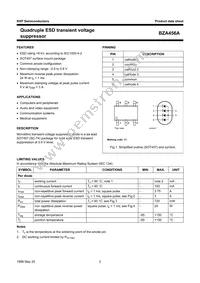 BZA456A Datasheet Page 3