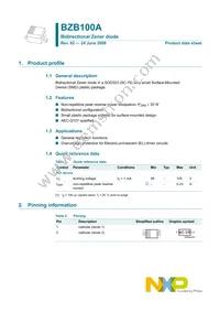 BZB100A Datasheet Page 2