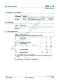 BZX100A Datasheet Page 3