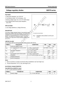 BZX79-B8V2 Datasheet Page 3