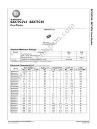 BZX79C51-T50A Datasheet Cover