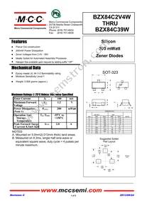 BZX84C15W-TP Datasheet Cover